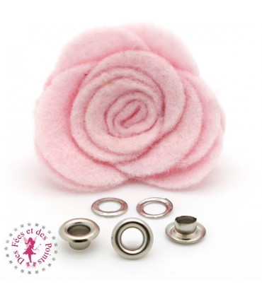 Oeillets - ø 8 mm - Argent