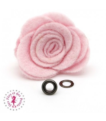 Oeillets - ø 8 mm - Gun Metal