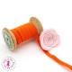 Elastique ruban plat - 6 mm - Citrouille