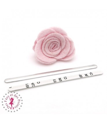 Pinces nez / Barrettes en métal pour masque