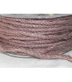 Cordelière en jute - 3 mm - Parme clair