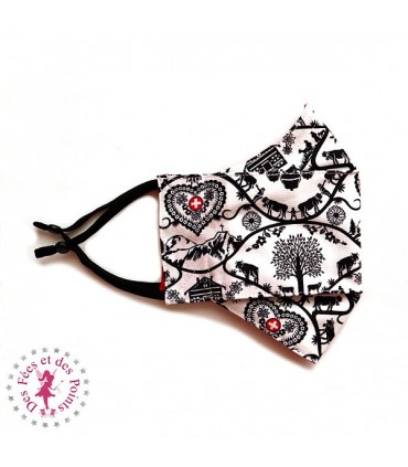 Masque de protection Antibuée - Poya - Taille L