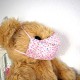 Masque de protection Antibuée - Mini Fleurs - Taille M