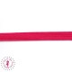 Elastique ruban plat au mètre - 6 mm - Fuchsia