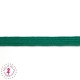 Elastique ruban plat au mètre - 6 mm - Vert foncé
