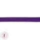 Elastique ruban plat au mètre - 6 mm - Violet