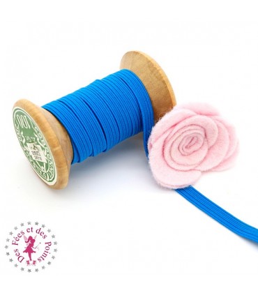 Elastique ruban plat - 6 mm - 15 couleurs