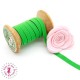 Elastique ruban plat au mètre - 6 mm - Vert clair