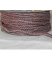 Cordelière en jute - 3 mm - Chocolat 