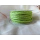 Cordelière jute verts acidulé