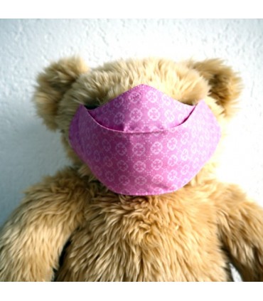 Masque de protection Anti buée - Grafic Rose - Taille M - Femme