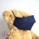 Masque de protection avec poche pour filtre - Blue dots - Taille L - Homme