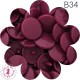 Pressions KAM - Rondes T5 Brillantes - Aubergine - B34