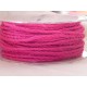 Cordelière jute fuschia