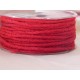 Cordelière jute rouge brun