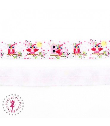 Elastique ruban - Nichoirs à Hiboux- 15 mm