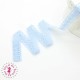 Dentelle "Confetti"  - 10 mm - Bleu Tendre