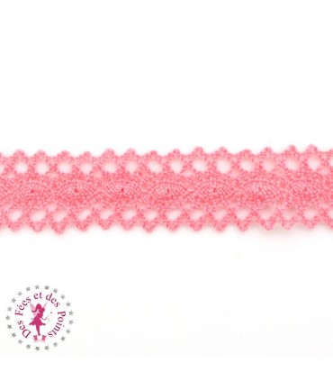 Dentelle "Confetti"  - 10 mm - Corail