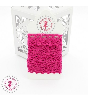 Dentelle "Dragée" - 15 mm - 7 Couleurs