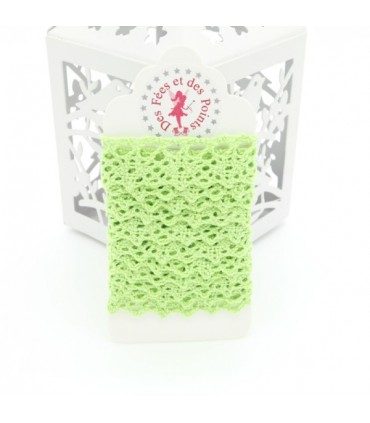 Dentelle "Dragée" - 15 mm - 7 Couleurs