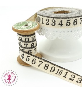 Ruban imprimé - "Mètre ruban"
