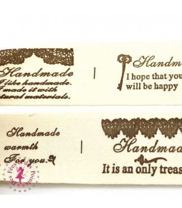 Ruban imprimé - Handmade