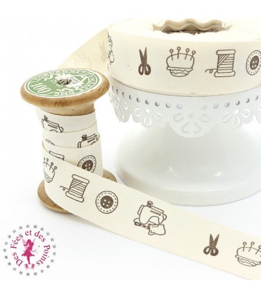 Ruban imprimé - Accessoires de couture