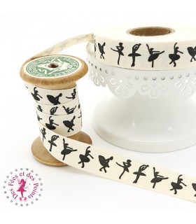 Ruban imprimé - Les Danseuses