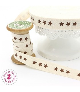 Ruban imprimé - Sous les Etoiles