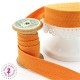 Ruban sergé - 20 mm - Orange
