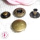 Pressions métallique Anorak - 12 mm - Bronze antique