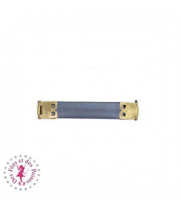 Fermoir Clic Clac - 8.5 cm - Bronze antique