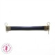 Fermoir Clic Clac fin - 12 cm - Or