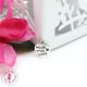 Charm / Pendentif Petit Coeur "Made with Love"