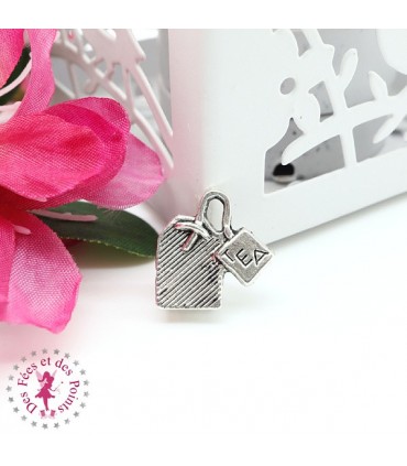 Charm / Pendentif "Sachet de thé"