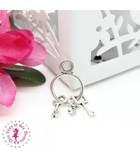 Charm / Pendentif "Les clés du Paradis"