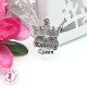 Charm / Pendentif "La Reine du Tricot" / "Knitting Queen"