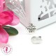 Charm / Pendentif "Coeur Thank You"