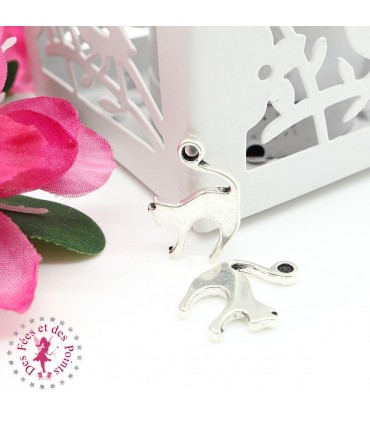 Charm / Pendentif "Chat Mallow"