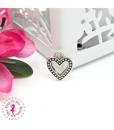 Charm / Pendentif "Coeur de Perle"