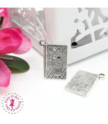 Charm / Pendentif "Livre de Cuisine"