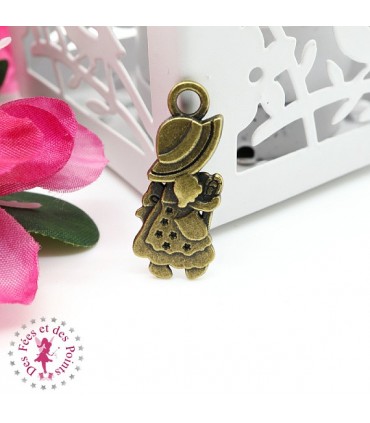 Charm / Pendentif "Sunbonnet Sue"