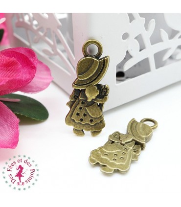Charm / Pendentif "Sunbonnet Sue"
