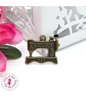 Charm / Pendentif - Machine à coudre Singer