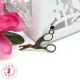 Charm / Pendentif "Ciseaux de brodeuse"