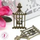 Charm / Pendentif "Cage à oiseau chinoise"