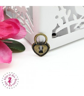 Charm / Pendentif "Cadenas coeur"