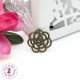 Charm / Pendentif - Fleur Filigrane