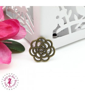 Charm / Pendentif - Fleur Filigrane