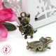 Charm / Pendentif "Chaton joueur"